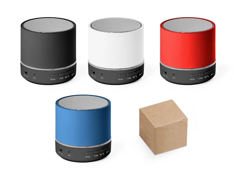 Altavoz portátil de 3W en ABS reciclado personalizado en varios colores - UnimarcaPY