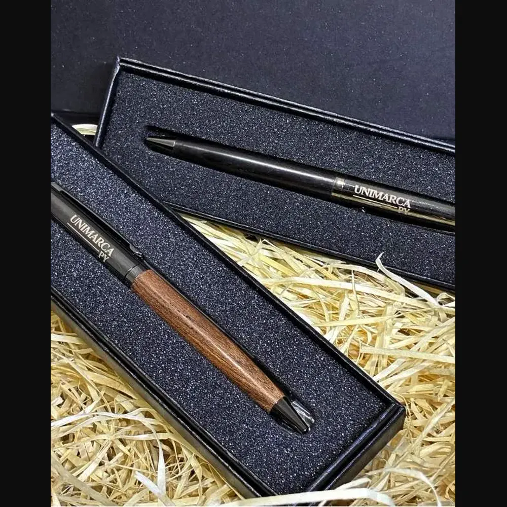 Bolígrafo de lujo personalizado en estuche de regalo - UnimarcaPY