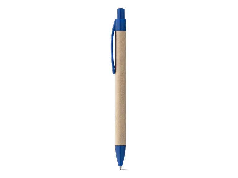 Bolígrafo Remi de papel kraft reciclado personalizado - UnimarcaPY