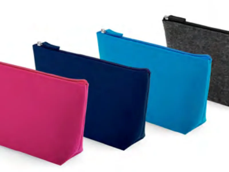 Bolso multiusos de fieltro reciclado en varios colores personalizado - UnimarcaPY
