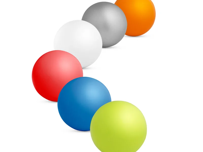 Pelotas antiestrés de espuma PU en varios colores personalizadas - UnimarcaPY