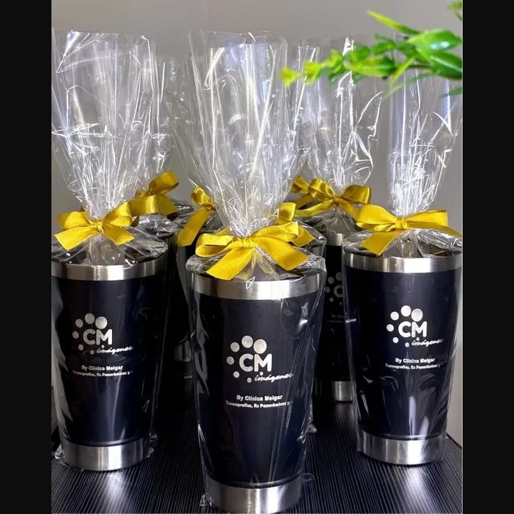 Vaso térmico personalizado listo para regalo corporativo - UnimarcaPY